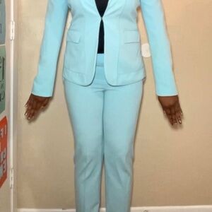 New York & Company Sky Blue Pantsuit